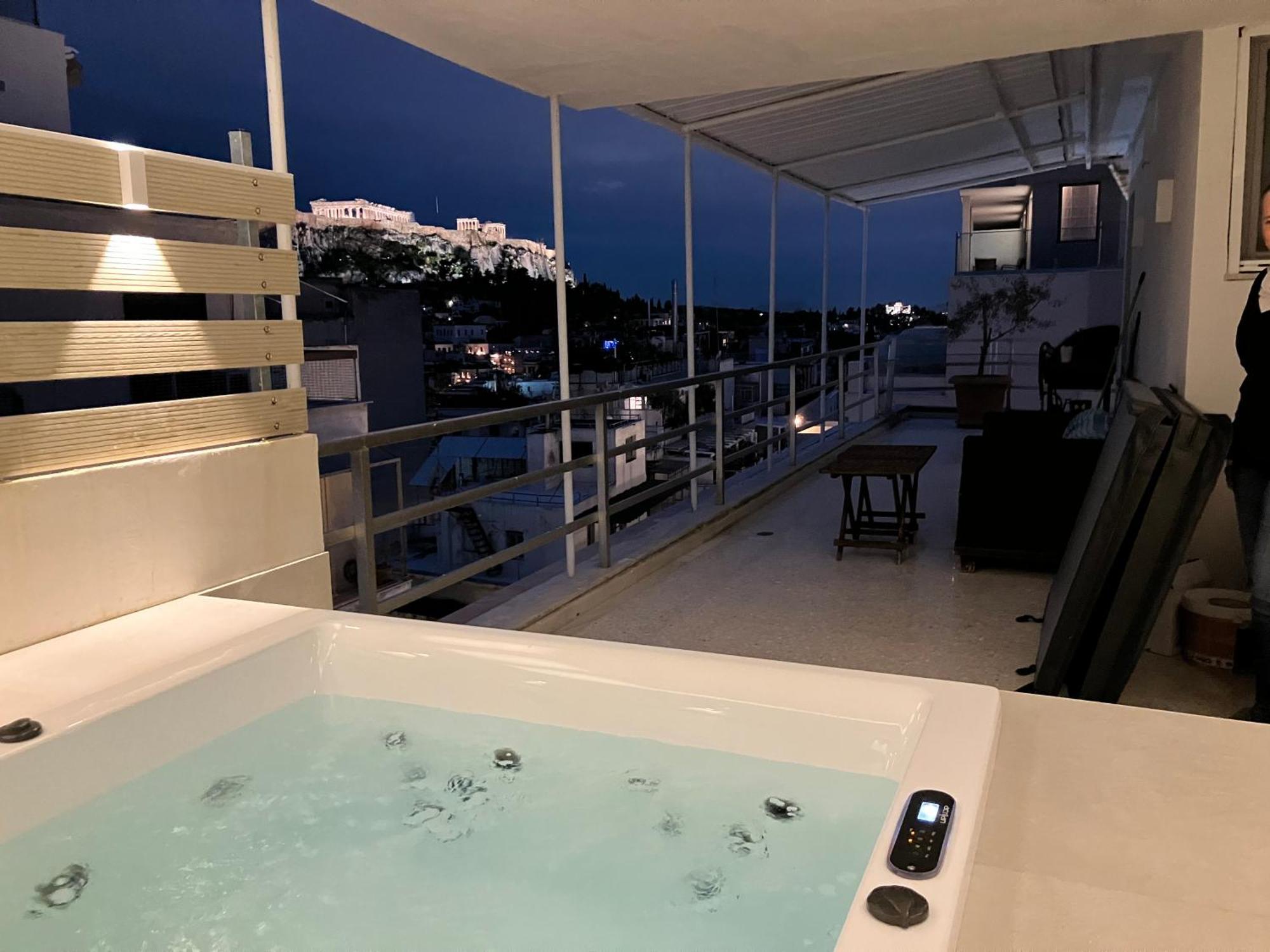 Syntagma Spa With Acropolis View Athén Kültér fotó
