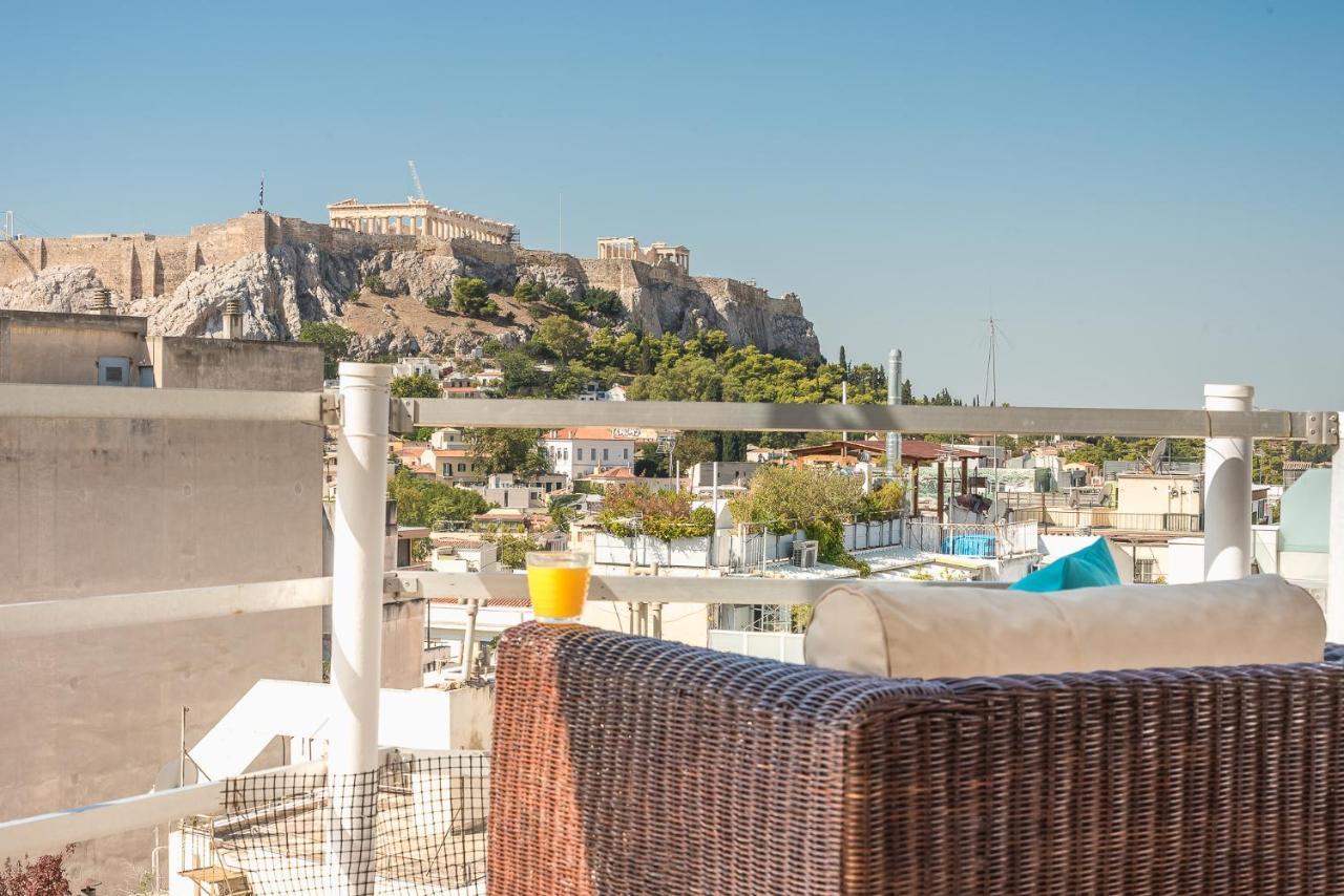 Syntagma Spa With Acropolis View Athén Kültér fotó